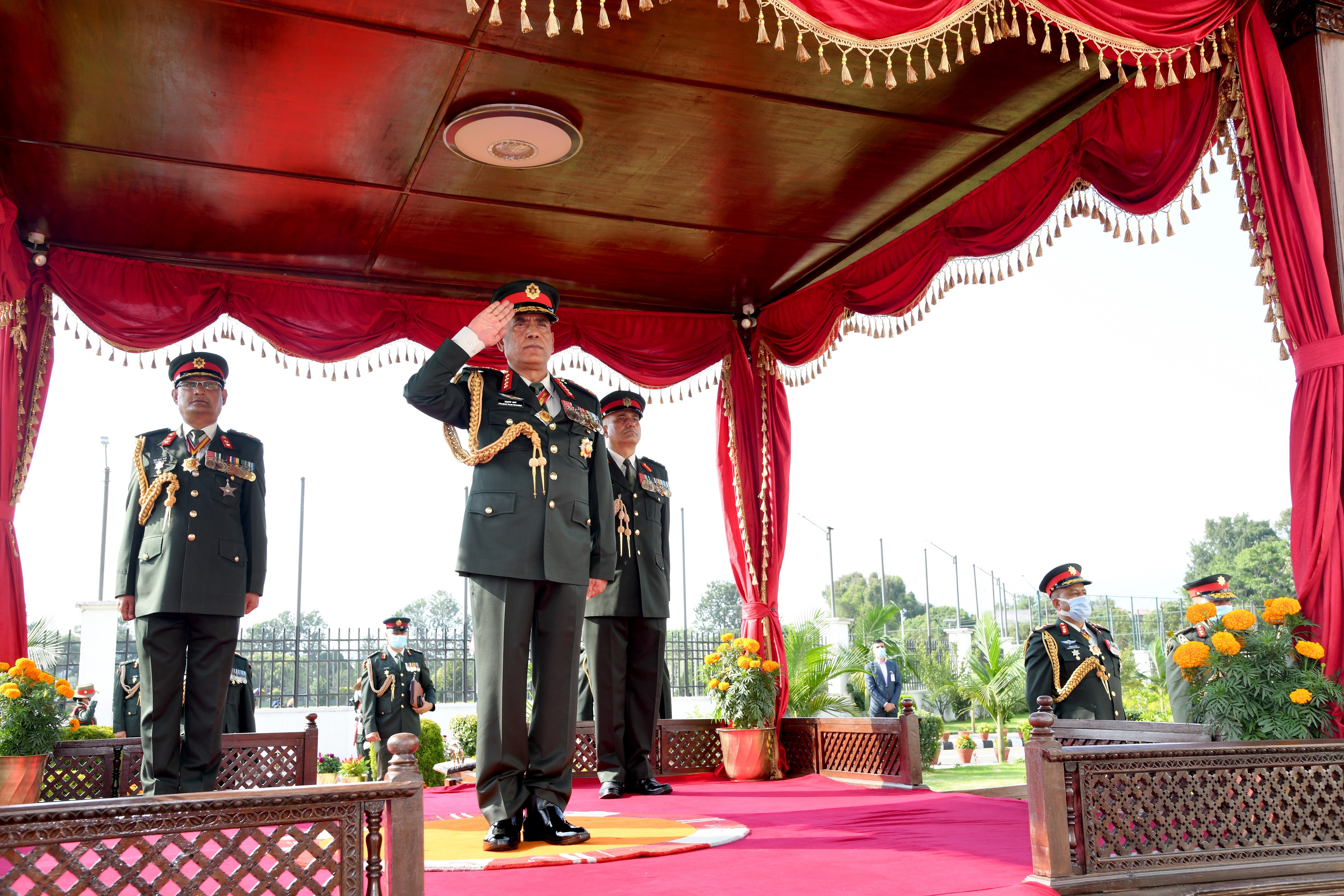 प्रधान सेनापति औपचारिक भ्रमणको लागि लेवनानतर्फ