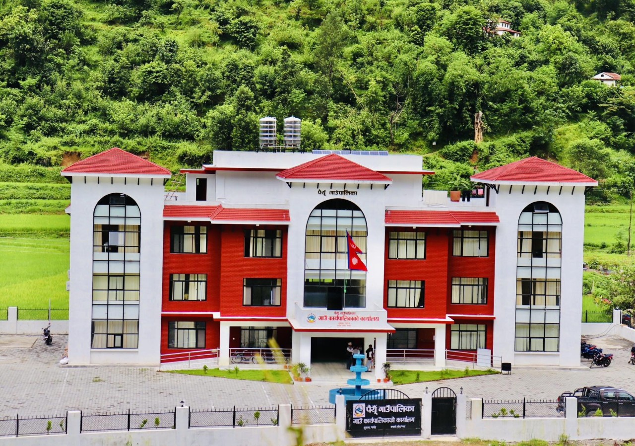 पर्वतका छ स्थानीय तहले निर्माण गरे आफ्नै भवन