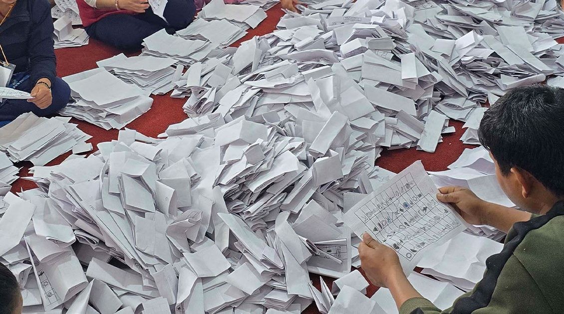 समानुपातिकको मतगणना जारी, ८३ लाख ८२ हजार ९८४ गणना