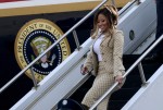 Trump Arrives in Michigan With Rapper Nicki Minaj Ahead of Midterm Elections