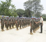 नेपाली शान्ति सैनिकहरूको अदलीबदली