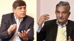 एमालेले नेता सुरेन्द्र पाण्डे र घनश्याम भुसाल ६ महिनाका लागि निलम्बित