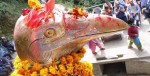 काग स्पर्शजनित दोष मेटाउन हजारौँ भक्तजन पुगे कागेश्वरी धाम