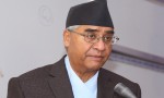 प्रधानमन्त्री देउवाद्वारा साक्षर गण्डकी प्रदेशस्तम्भ अनावरण