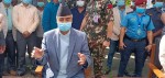 क्षतिको अध्ययन गरेर थप राहत उपलब्ध गराउँछु  प्रधानमन्त्रीे देउवा