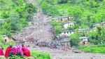 बझाङ पहिरो : बेपत्ता १९ जना भेटिएनन