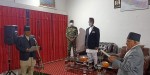 कृषिमन्त्रीमा नियुक्त शाहीद्वारा शपथग्रहण