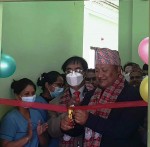 नेपाल–कोरियामैत्री  अस्पतालमा बालबालिका आइ.सी.यू.