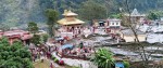गलेश्वरमा शतबीज रोपण र दीपदान गर्नेको भीड