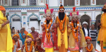 विवाहपञ्चमीका जन्ती महोत्तरीबाट जनकपुर प्रस्थान
