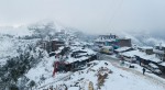 हुम्लामा पुनः हिमपात: किसान खुशी