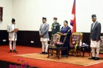नवनियुक्त कानुन मन्त्रीद्वारा पद तथा गोपनीयताको शपथ