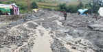 बाढीले मध्यपहाडी लोकमार्ग अवरुद्ध