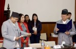  प्रतिनिधिसभाका सचिव राईद्वारा सपथ ग्रहण