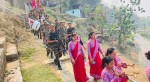 नेपाली सेनाको गोरखा–जितगढी एकीकरण पदयात्रा सुरु