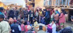 भूकम्पपीडित- स्वास्थ्य परिक्षण