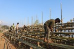 इलाम गोल्डकपका लागि धमाधम अस्थायी प्यारापेट बन्दै