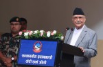वर्तमान सरकार देश र जनताको पक्षमा छ: प्रधानमन्त्री ओली