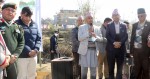 विमान दुर्घटनास्थलमा श्रद्धाञ्जलीसभा