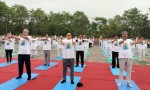 भारतीय दूतावासद्वारा पोखरामा सार्वजनिक योग कार्यक्रम