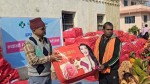 डा ओम  फाउन्डेसनद्वारा ब्लाङ्केट वितरण