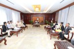 एघारौँ विश्व योग दिवसको तयारीबारे प्रधानमन्त्रीसँग छलफल