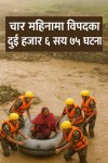 चार महिनामा विपदका दुई हजार ६ सय ७५ घटना