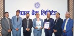 नेपाल बैंक र ॐ हस्पिटल एण्ड रिसर्च सेन्टर प्रा. लि. बिच सम्झौता