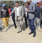 उपप्रधानमन्त्री श्रेष्ठद्वारा भक्तपुर-नगरकोट सडक अनुगमन
