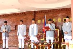 राष्ट्रपति पौडेलद्वारा प्रतिनिधिसभाका ज्येष्ठ सदस्य केसीलाई शपथ