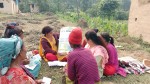 भोट माग्दै मतदाता शिक्षा दिँदै  उम्मेदवार