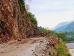 भेरी करिडोरको रिम्नामा सडक अवरुद्ध