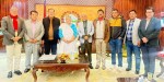 प्रधानमन्त्री कार्कीसँग कांग्रेसका युवा नेताको भेट