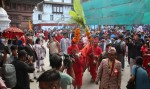 हनुमान ढोकाको दसैँघरमा फूलपाती