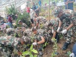 विश्व सम्पदास्थल स्वयम्भूमा वृक्षारोपण
