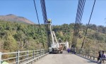 एक सातादेखि अवरुद्ध कर्णाली पुल एकतर्फी सञ्चालनमा, विज्ञको सुझाव पछि दुई तर्फी सञ्चालन गरिने