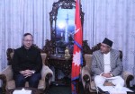 सभामुख देवराज घिमिरेसँग चिनियाँ राजदूत छन सोङको बिदाइ भेट, द्विपक्षीय सहकार्यमा छलफल