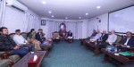 सभामुख घिमिरे र राजनीतिक दलका प्रतिनिधिबिच छलफल