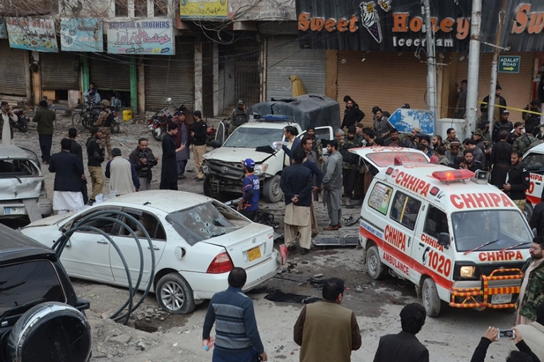 पाकिस्तानको क्वेटा शहरस्थिति एउटा होटलमा बुधबार राती बम विस्फोट : कम्तीमा चारजना मारिए