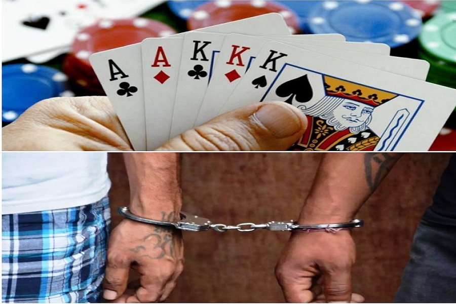 अवैधरुपमा जुवामा लगानी गरिए कारबाही