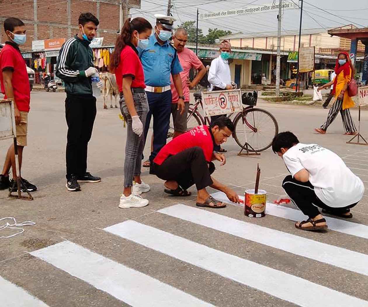 रेखाङ्कन गरिँदै