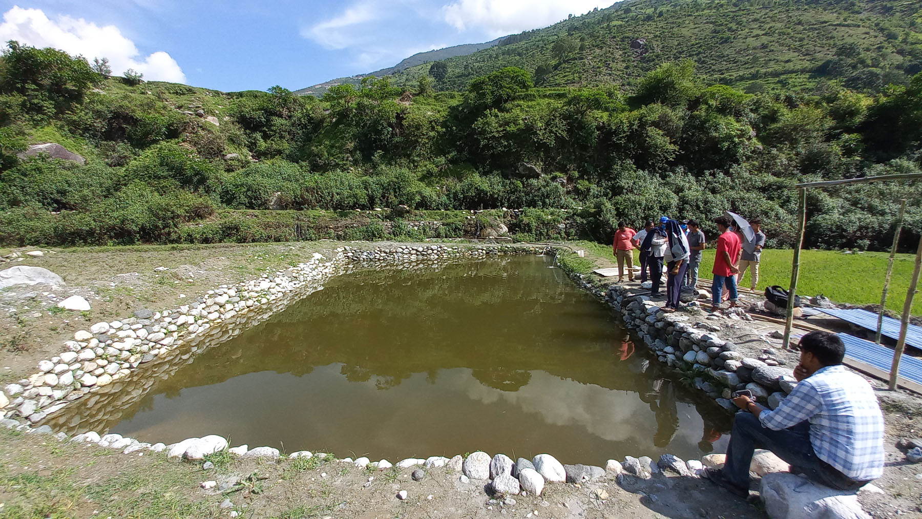 सेतीका माछा जोगाउन  जलचर समूह गठन