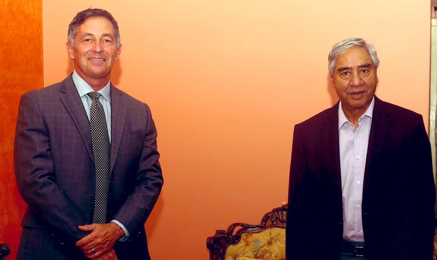 नेपाल र अमेरिकाबीचको मित्रता थप सुदृढ गरिने छः प्रम देउवा