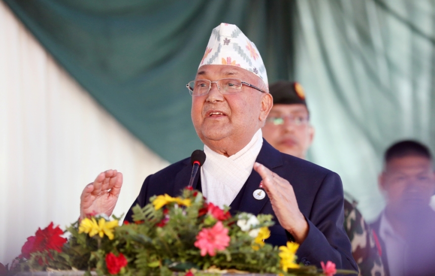 तोडफोड गर्नेलाई कारबाही नगरेकोमा अध्यक्ष ओलीको आपत्ति