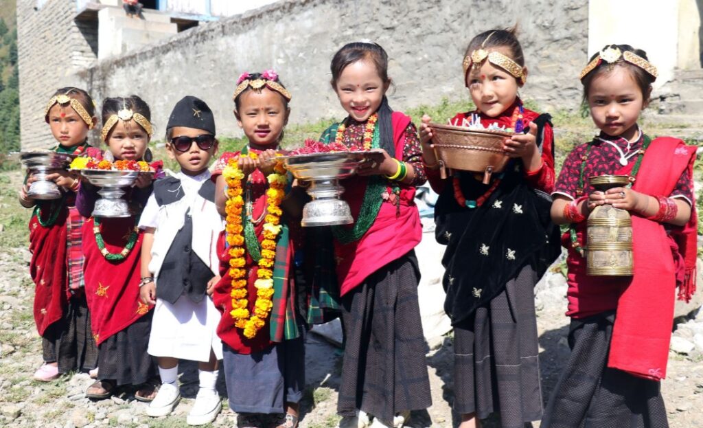 मनाङमा आउने पर्यटकलाई स्वागत