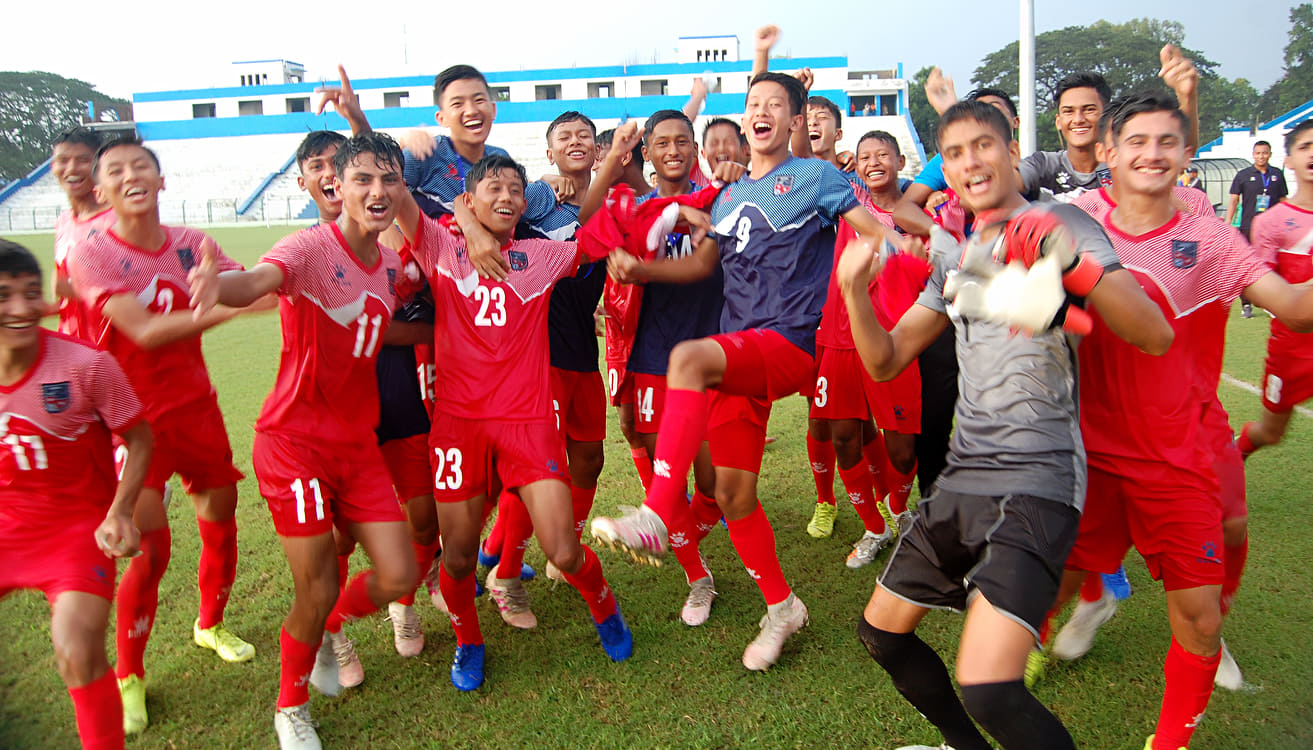 साफ च्याम्पियनसिप फुटबल : नेपालद्वारा श्रीलङ्का पराजित