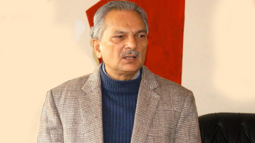 सुकुम्बासी समस्या दिगो रुपमा समाधान गर्नुपर्छ  पूर्वप्रधानमन्त्री भट्टराई