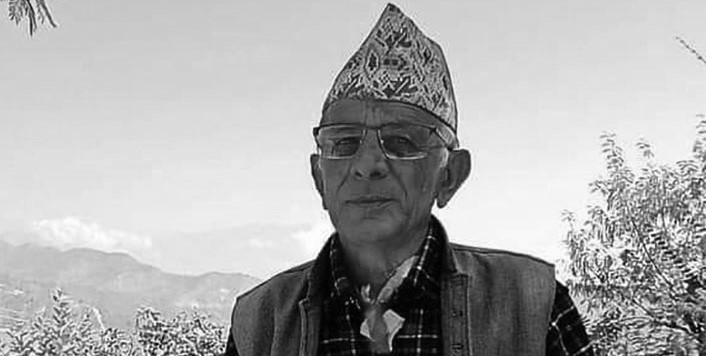 वडाध्यक्ष अधिकारीको निधन