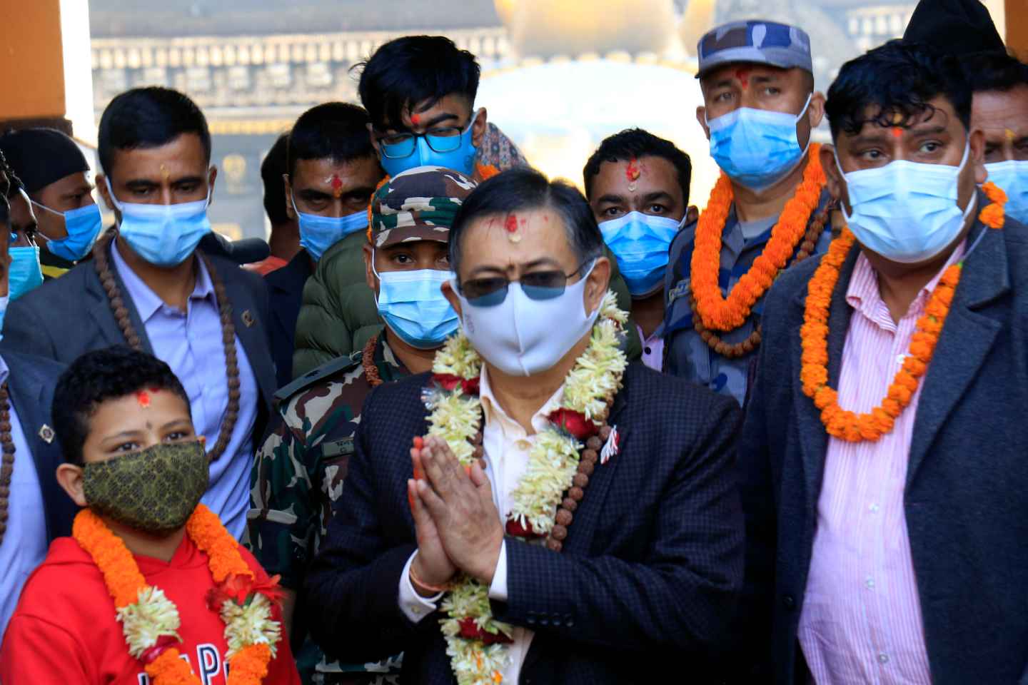 कार्यवाहक प्रधानमन्त्रीद्वारा पशुपतिमा पूजाअर्चना