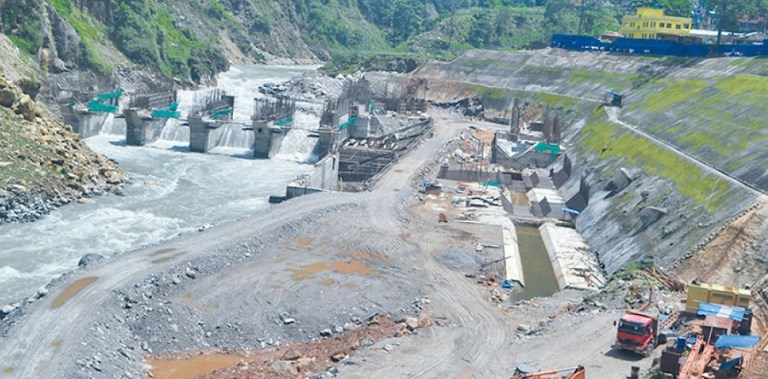 प्राकृतिक विपत्तिको चपेटामा मध्य भोटेकोसी, एक वर्षभित्रमा सक्ने लक्ष्य